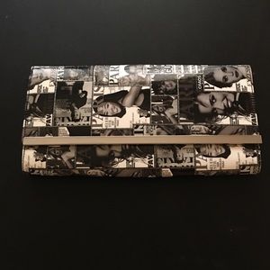 SOLD - Black & White Magazine Cover Clutch